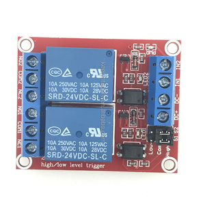 Interruptor de placa de Control de 5V, 12V, 24V, módulo de CC, optoacoplador, Mini Módulo de relé de 1/2 canales - Product Image 1
