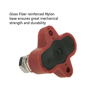 Amomd 100A <strong>Dual</strong> Post Wire Connect <strong>Busbar</strong> Red/Black Heavy Duty Terminal Blocks 2pcs/Pair for DC Power Distribution - Product Image 4