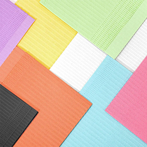 Giá Rẻ 3ply Đen Dùng Một Lần Nhựa Nha Khoa Yếm Tạp dề Y Tế Hàng Tiêu Dùng Không Thấm Nước Bảng Bao Gồm Yếm Nha Khoa Dùng Một Lần - Product Image 3