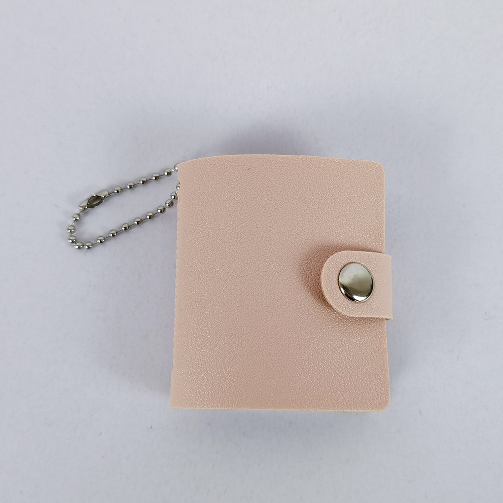Cláusula de cadena de cuero rosa de 2 pulgadas.