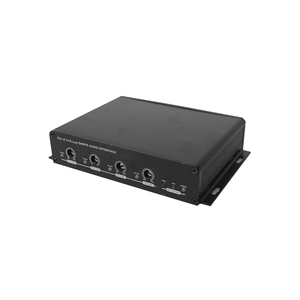 Convertidor de transmisor de Audio de 4 en 4 salidas, interfaz de red Dante AES67 con Control de volumen independiente, compatible con fuente de alimentación POE - Product Image 3