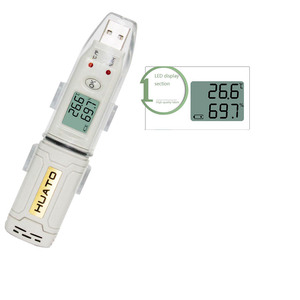 Easy to Operate Usb Read Min Max Hygrometer Digital <strong>Thermometer</strong> Recorder - Product Image 4