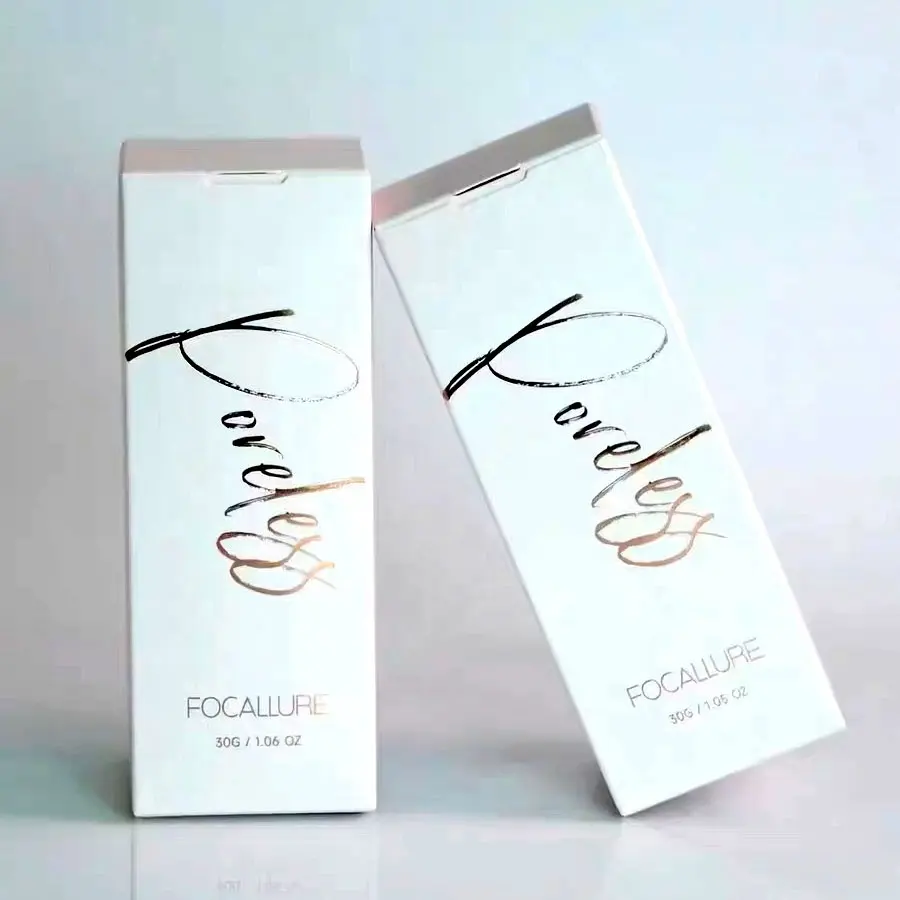 Özel kozmetik oluklu karton kağıt ambalaj kutusu parfüm yağı kutusu lüks ambalaj kutusu es cilt bakımı için köpük ek