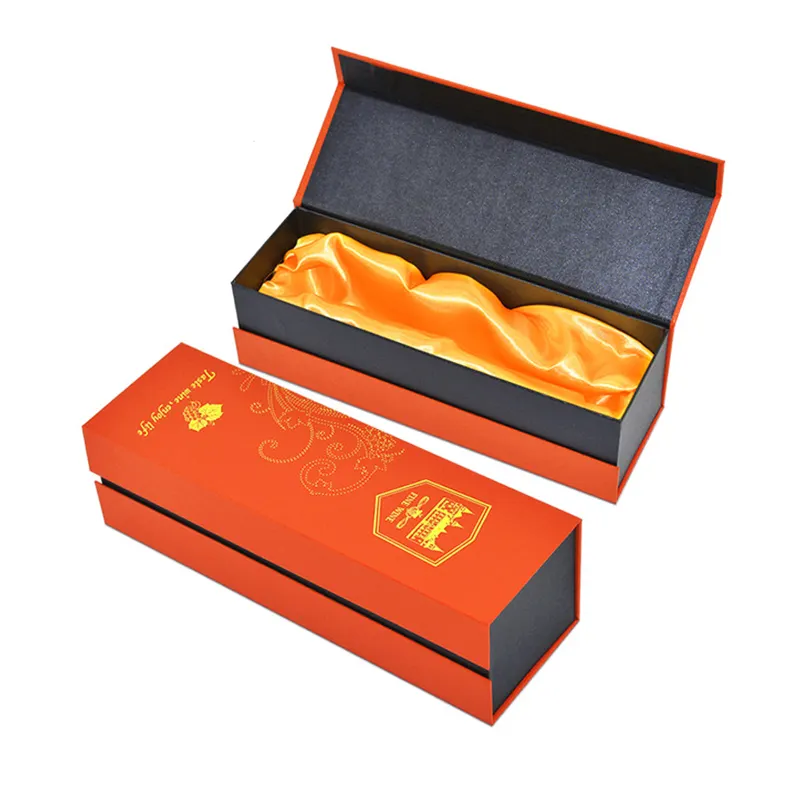 Benutzer definierte Luxus tragbare Geschenk Champagner Alkohol Whisky Geschenk boxen Verpackung Liquor Whisky Flasche Glas Rotwein Verpackungs box