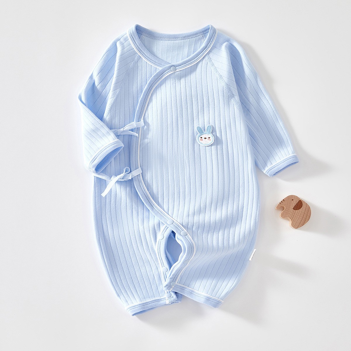Vêtements papillon printemps automne, lapin bleu pur