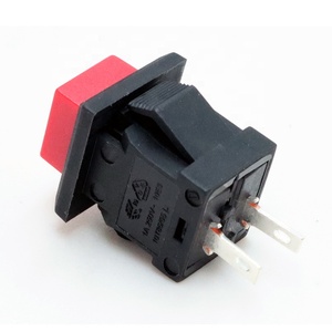 2pin interruttore a pulsante momentaneo di auto-Reset rosso o dispositivo di accensione/spegnimento dell'elettrodomestico 3A Max. Corrente - Product Image 5