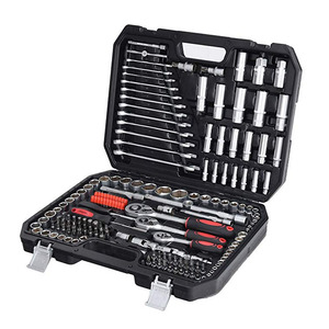 Custom Black 215 Pc <strong>1</strong>/2&quot; <strong>1</strong>/4&quot; 3/8&quot; Workshop Socket Set Screwdriver Bit Torx Rachet Driver Tool <strong>Kit</strong> - Product Image 3