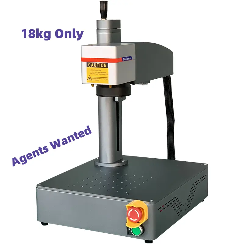 Machine d'impression de marquage laser à fibre MYLM-L20FMX 20w MAX Raycus pour matériau métallique avec garantie d'un an
