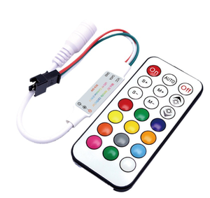 21Key RF IR RGB Lichtpixel-Controller mit Fernbedienung Mini Smd Für WS2812B WS2811 LED-Streifen 5-24V - Product Image 2
