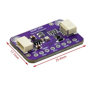 BMP388 Módulo de sensor de presión atmosférica Temperatura digital para placa electrónica Arduino DIY IIC I2C SPI 24Bit Bajo ruido