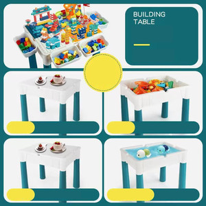 Compatible LE GO <strong>Table</strong> Multifunctional Wooden <strong>Table</strong> Wholesale <strong>Game</strong> <strong>Table</strong> Toy - Product Image 5