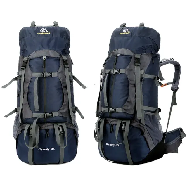 Özel etiket suya dayanıklı spor sırt çantası yürüyüş dağ sırt çantası
