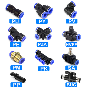 Pneumatic Fittings Quick Connector Air Hose <strong>Tube</strong> Connectors Plastic PU PY 4mm 6mm 8mm 10mm 12mm Push Into Pluglug