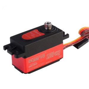 GX3212MG 12 кг 1/10 RC пульт дистанционного управления плоский дрейф модель автомобиля сервопривод PWM цифровой рулевой механизм короткий корпус металлический материал - Product Image 2