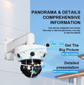 Factory 6MP 8MP PoE PTZ Security Dome IP Network <strong>Camera</strong> <strong>22X</strong> Zoom 150m IR Outdoor Auto Tracking High Speed NVR Data Storage - Product Image 2