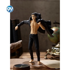 Anime Eren Jaeger Figure Attack on Titans <strong>Final</strong> Season Black Cloak Dress up Model <strong>Toy</strong> Anime PVC Action 185mm Figurine <strong>Toys</strong> - Product Image 4