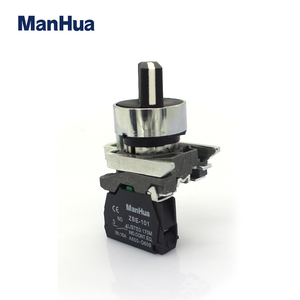 ManHua kontrol anahtarı akıllı XB4-BD21 seçici anahtarları ile basmalı düğme anahtarı - Product Image 3
