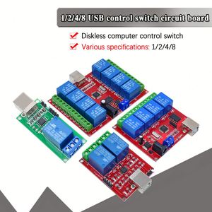 Interruttore di controllo Drive-free/usb 1/2/modulo relè a 4/8 vie/interruttore di controllo del computer/controllo intelligente del PC - Product Image 6