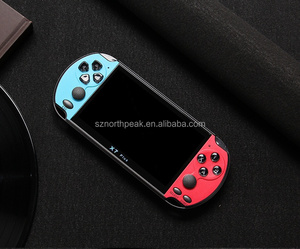 X7บวก5.1นิ้ว8GB คอนโซลวิดีโอเกมมือถือแบบพกพาควบคุมเกมคอนโซลเกมมือถือ