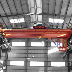 Heavy duty low price 20 ton <strong>loading</strong> capacity with 20 m lifting height <strong>double</strong> beams overhead crane