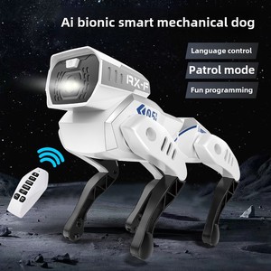 流行儿童AI智能语音仿生狗机器人玩具跨界遥控机械狗玩具耐用塑料制成 - Product Image 5