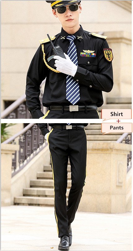 Chemise à manches longues + Pantalon sans accessoires