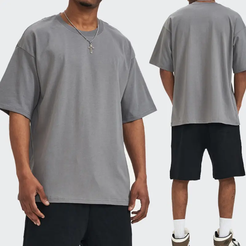 OEM высокое качество, печать на заказ, графическая 100%, хлопковые однотонные мужские футболки большого размера
