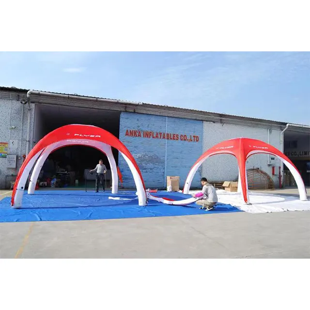 Tienda inflable para publicidad, carpa de cúpula de TPU resistente, para espectáculo y evento