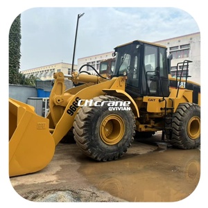 Cargadora Cat 966G usada de excelente rendimiento con mantenimiento de pozo Caterpillar966H 966F 966GC 950H Cargadora de ruedas con alta función - Product Image 1