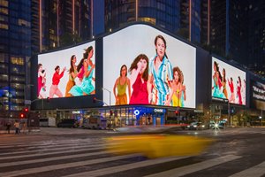 Schermo a LED per esterni P4 960 di controllo Wifi impermeabile * 960mm Cabinet pubblicità Video Display cartellone digitale