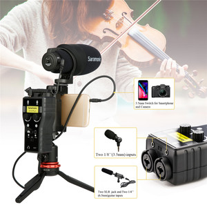 Saramonic SmartRig+ Professional Universal Microphone <strong>Audio</strong> Adapter Guitar <strong>Interface</strong> for DSLR Camera Smartphone - Product Image 6