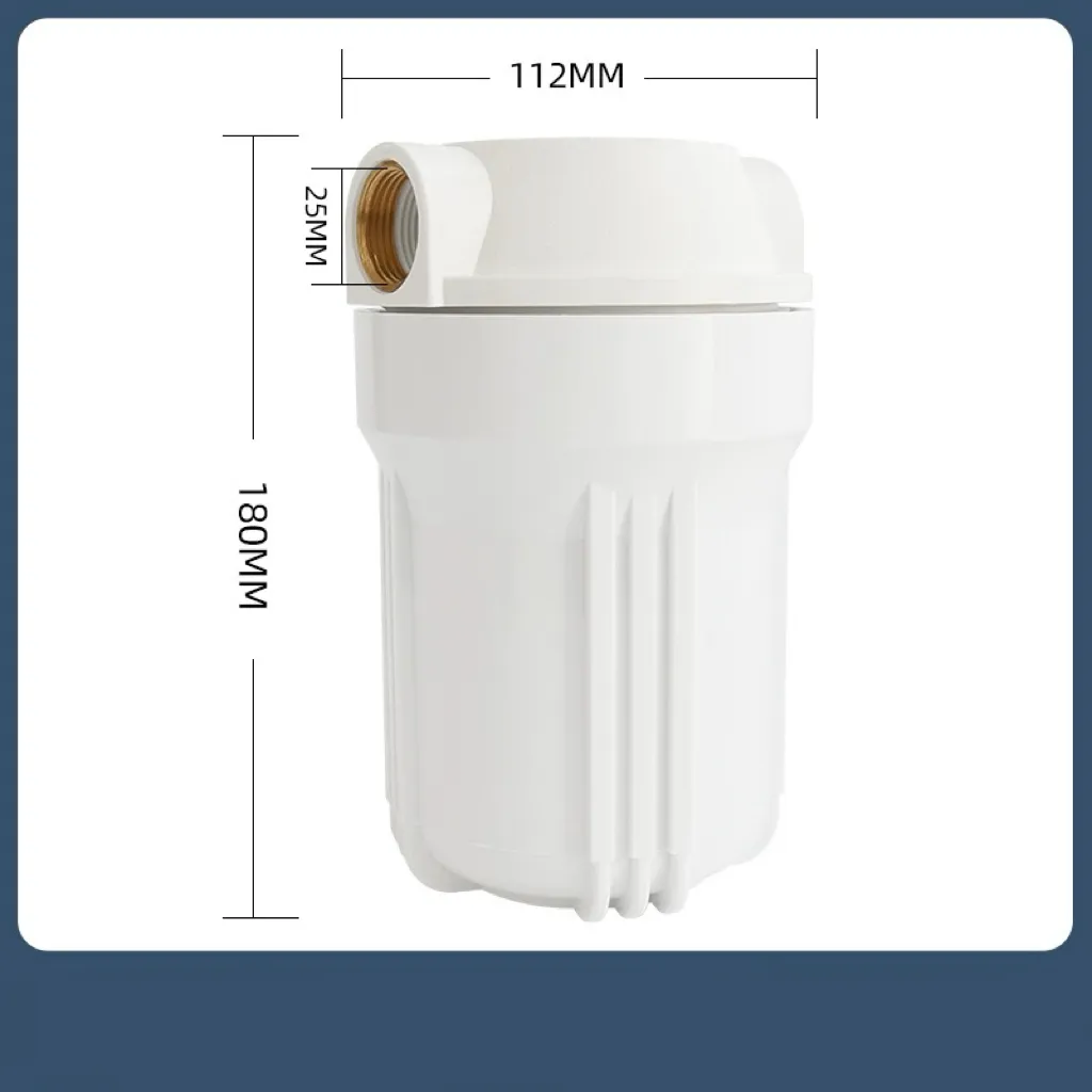 מסנן מים 5 אינץ' מחסנית סינון לבנה גדולה לשימוש ביתי לשתייה ביתית