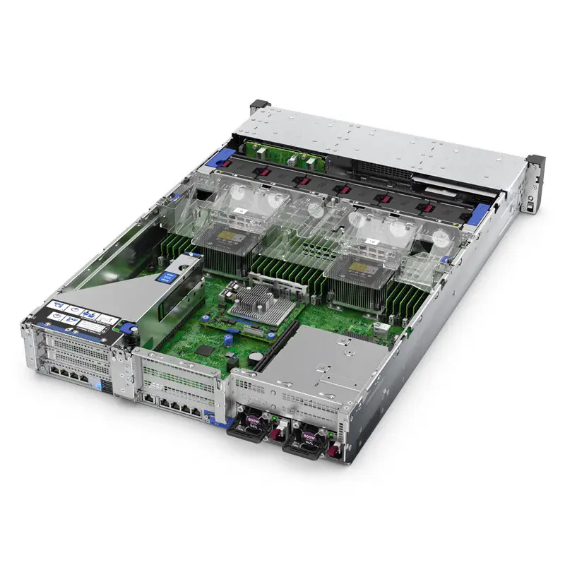 Hpe orisinal Proliant DL380 Gen9 Gen11 8SFF CTO komputer Server 2u Xeon pemasok Gpu untuk Hp rak Server P19717-B21