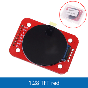 Anzeige 1,28-Zoll-TFT-LCD-Anzeigemodul Rund RGB 240*240 GC9A01 Treiber 4-Draht-SPI-Schnittstelle 240x240 PCB für Arduino