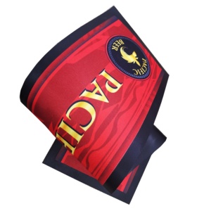 Tapis de comptoir de bière écologique imprimé de logo personnalisé Chemin de bar en feutre lavable Impression par sublimation en caoutchouc durable fournisseur direct - Product Image 2
