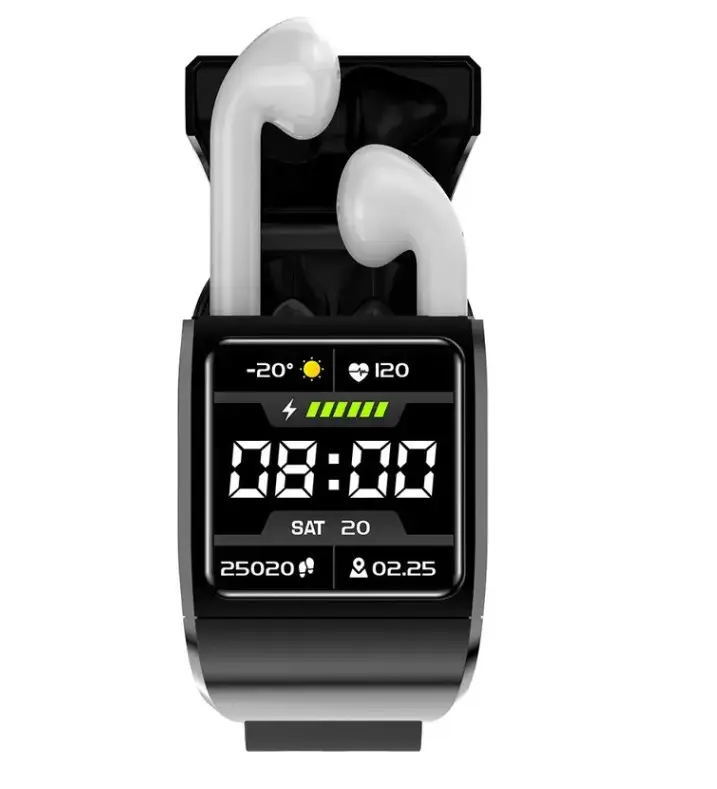 Thời Trang Mới G36 Pro 2 Trong 1 Không Dây Reloj Thông Minh Đồng Hồ Với Earbuds