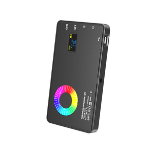 RGB Video ışığı dahili 4000 mAh şarj edilebilir pil LED kamera ışık RGB Bi renk 12 modları ışık efektleri lamba - Product Image 4