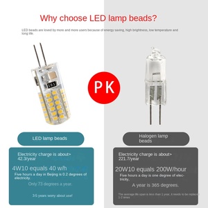 3W Dimmable <strong>G9</strong> <strong>LED</strong> Bi-Pin Base 230V <strong>120V</strong> Light Bulb Warm White Waterproof Halogen <strong>G9</strong> 60W 100W <strong>Led</strong> Replacement - Product Image 2