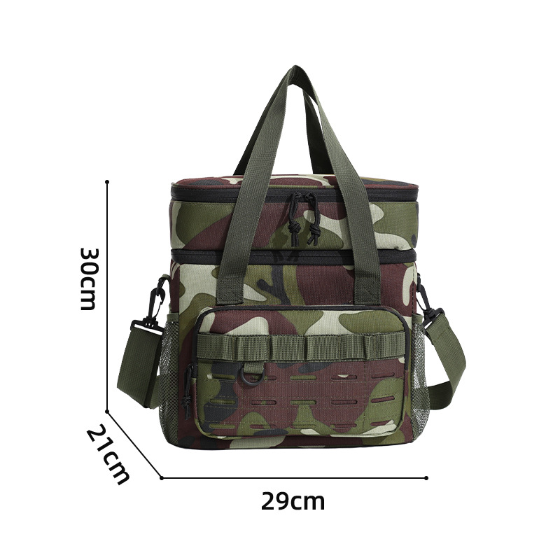 18L Double-Layer Military Green Camouflage
