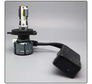 Üç renk 6000k renk sıcaklığı ön aydınlatma ile sınır ötesi yeni R13 araba LED farlar Ultra parlak H4 - Product Image 6