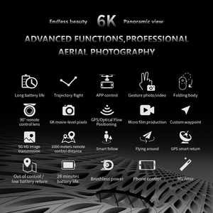 2022 Best High-quality F188 UAV 6K HD <strong>Camera</strong> 5G WiFi GPS Brushless Aerial <strong>Drone</strong> - Product Image 3