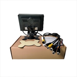 HYF廉价AHD 7英寸显示器4通道摄像机安装屏幕液晶显示器，带记录支持迷你sd卡 - Product Image 4