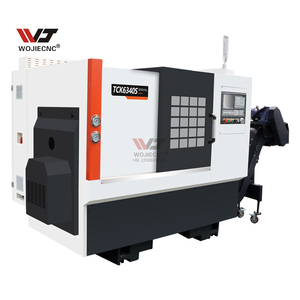 Wojie <strong>Controller</strong> <strong>CNC</strong> <strong>Lathe</strong> Syntec <strong>2</strong> <strong>Axis</strong> TCK6340S Automatic <strong>CNC</strong> <strong>Lathe</strong> Machine - Product Image 1