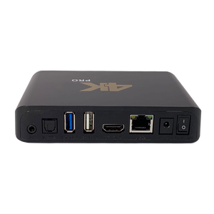 Factory Sell 4K Pro IPTV Box for Home 4k Video <strong>Decoding</strong> Quad Core Android 9.1 Smart Tv Box - Product Image 4