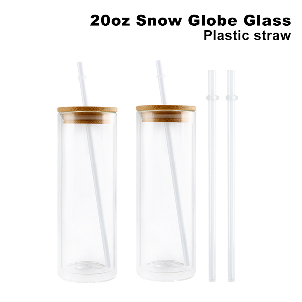 20oz Double Walled Glass Cans