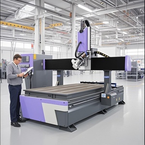 Nuevo producto, enrutador CNC de madera, enrutador Atc de 4 ejes para madera y MDF con controlador Syntec, tallado automático de MDF para trabajar la madera Atc - Product Image 1