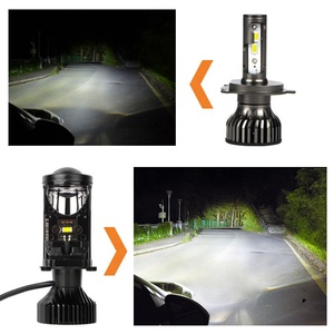 หลอดไฟ LED H4 Y10ขนาดเล็กสำหรับ H7ไฟหน้ารถโปรเจคเตอร์ลำแสงต่ำ9005 HB3 9006 HB4 80W ชุดแปลงหลอดไฟรถยนต์30000LM - Product Image 6