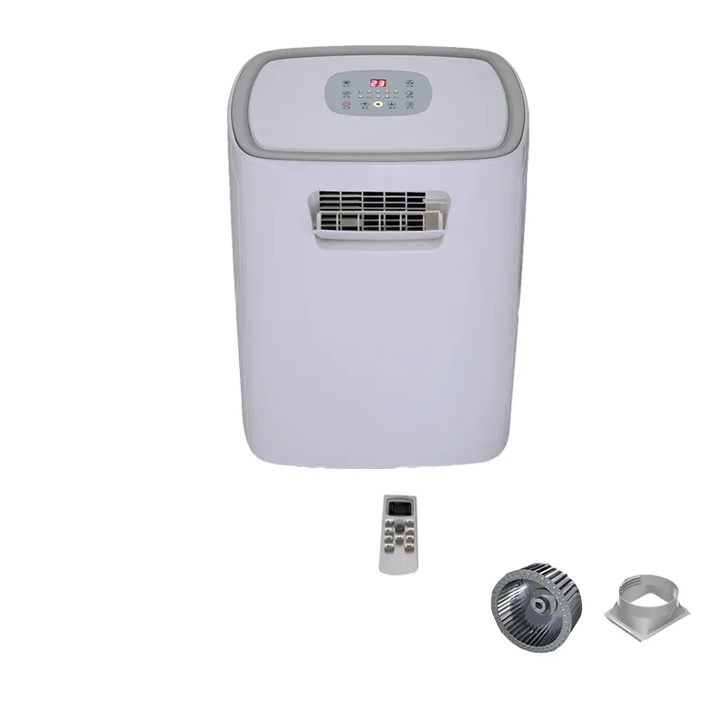 Enfriador de CA portátil 12000BTU 1.5HP 3750W con control remoto Unidad de CA inteligente de enfriamiento rápido CA portátil y calefacción 220 50HZ