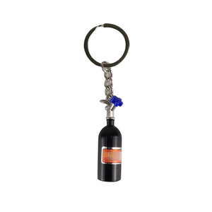 Anodised <strong>Turbo</strong> Keychain Mini Nitrous Oxide Bottle Urn Keyring <strong>Key</strong> Chain Ring Keyfob