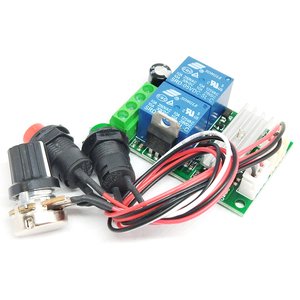PWM DC Motor Drehzahl regler Controller Board Einstellbare Drehzahl regelung Reversibles PWM Relais modul DC 6V-28V 12V 24V 3A 21kHz